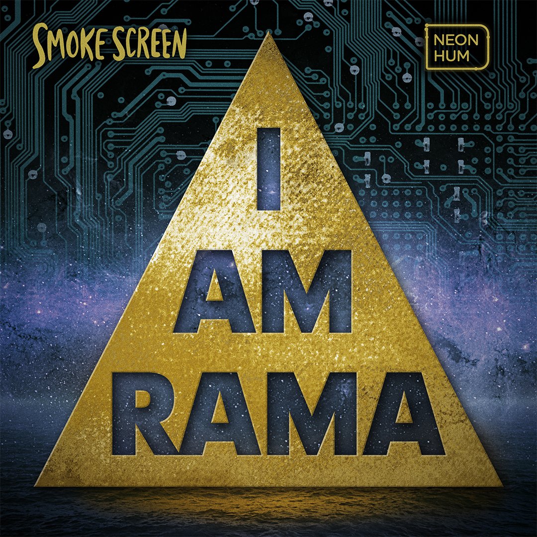Smoke Screen: I Am Rama tile art