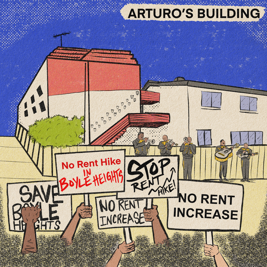 Illustration of Arturo's building